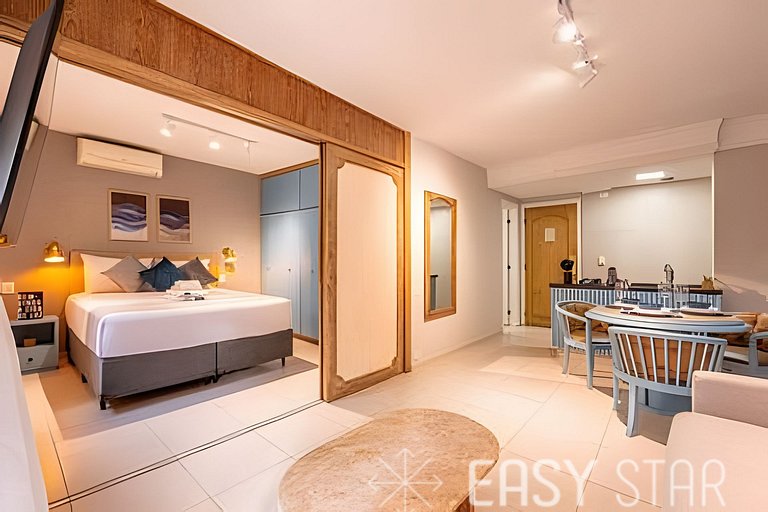 Flat moderno com vaga no Jardim Paulista