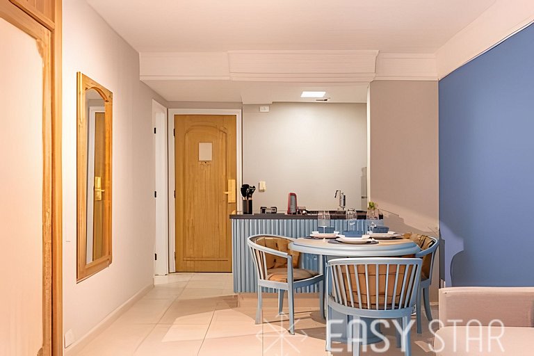 Flat moderno com vaga no Jardim Paulista