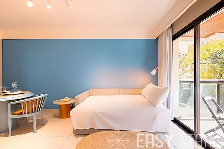 Flat moderno com vaga no Jardim Paulista