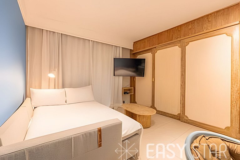 Flat moderno com vaga no Jardim Paulista