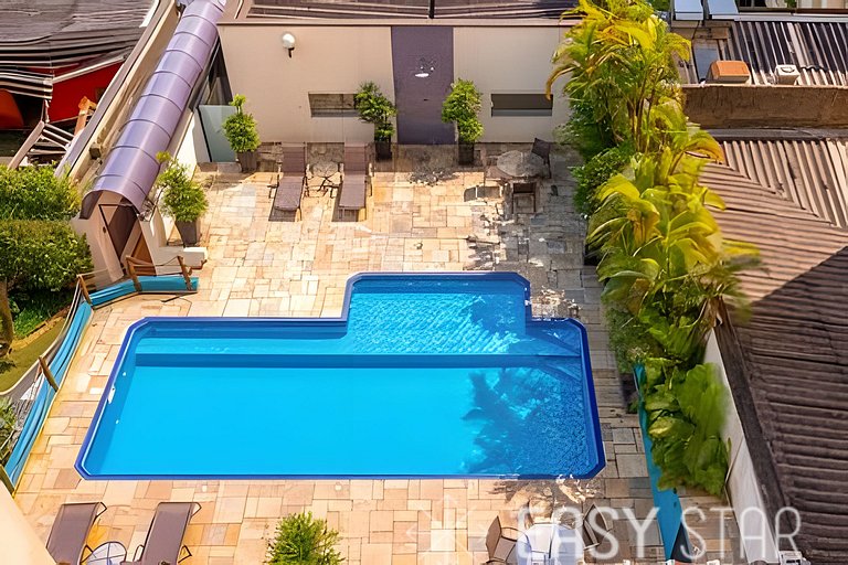 Flat moderno com vaga no Jardim Paulista