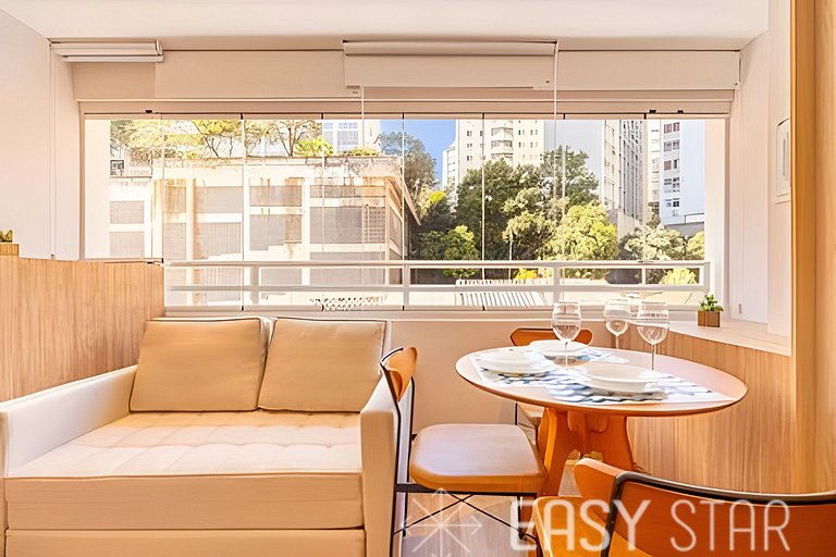 Studio aconchegante na Bela Vista Próx Av Paulista