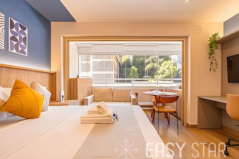 Studio aconchegante na Bela Vista Próx Av Paulista