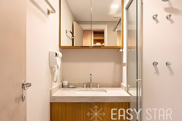 Studio Higienópolis | Novo, Elegante e Completo