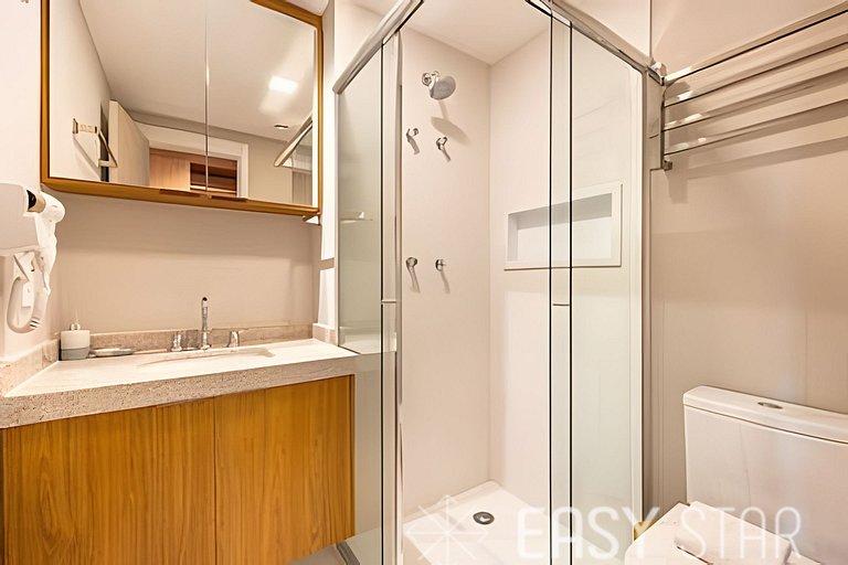 Studio Higienópolis | Novo, Elegante e Completo