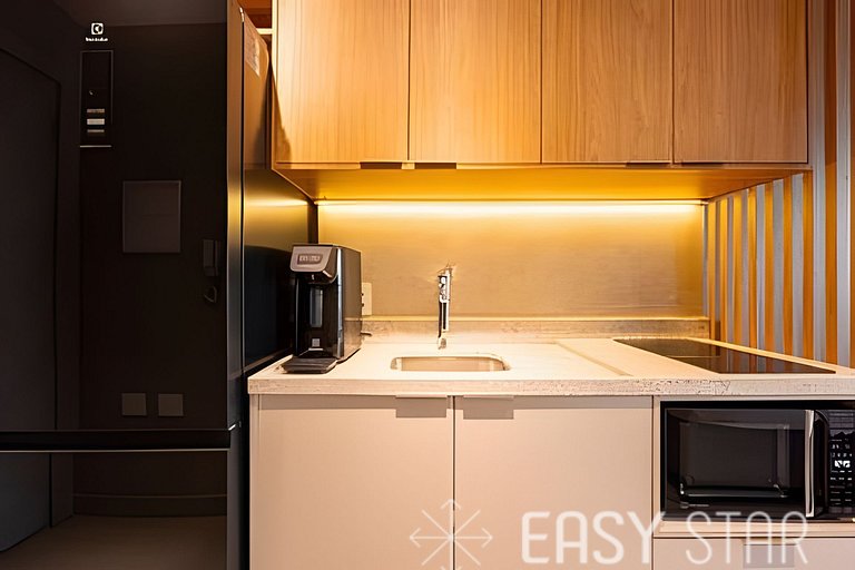 Studio Higienópolis | Novo, Elegante e Completo