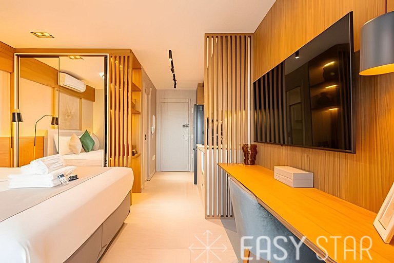 Studio Higienópolis | Novo, Elegante e Completo