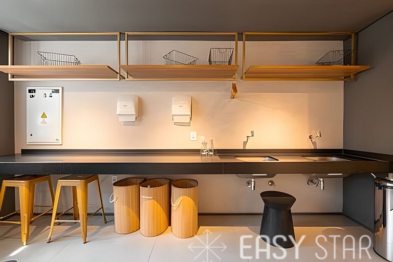 Studio Higienópolis | Novo, Elegante e Completo