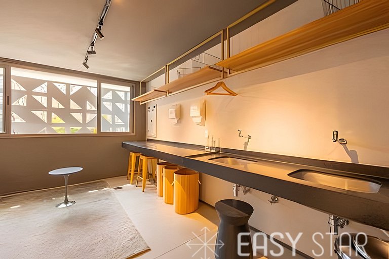 Studio Higienópolis | Novo, Elegante e Completo