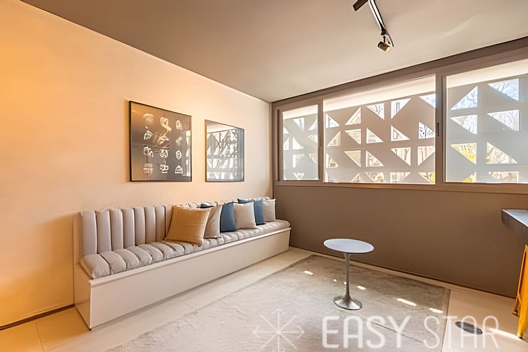 Studio Higienópolis | Novo, Elegante e Completo