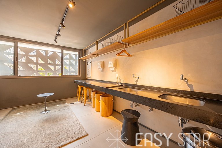 Studio Higienópolis | Novo, Elegante e Completo