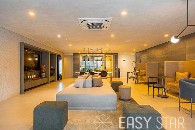 Studio Higienópolis | Novo, Elegante e Completo