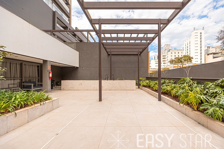 Studio Higienópolis | Novo, Elegante e Completo