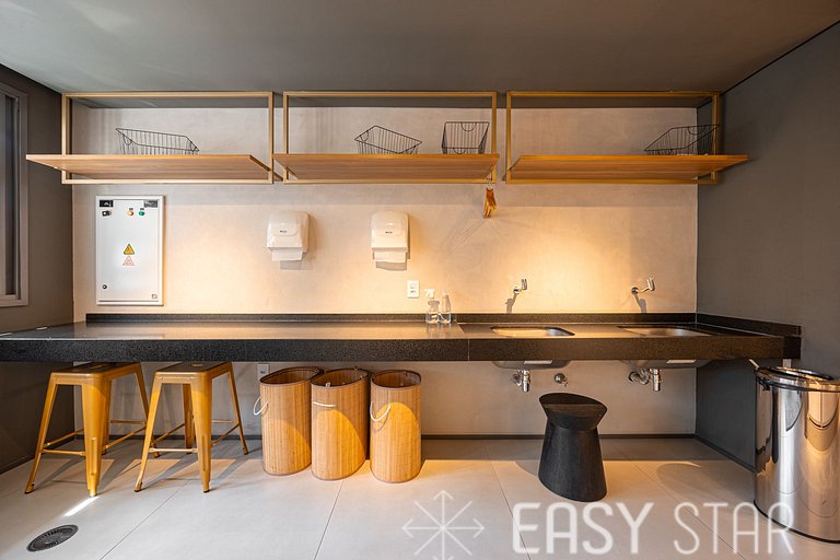 Studio Higienópolis | Novo, Elegante e Completo