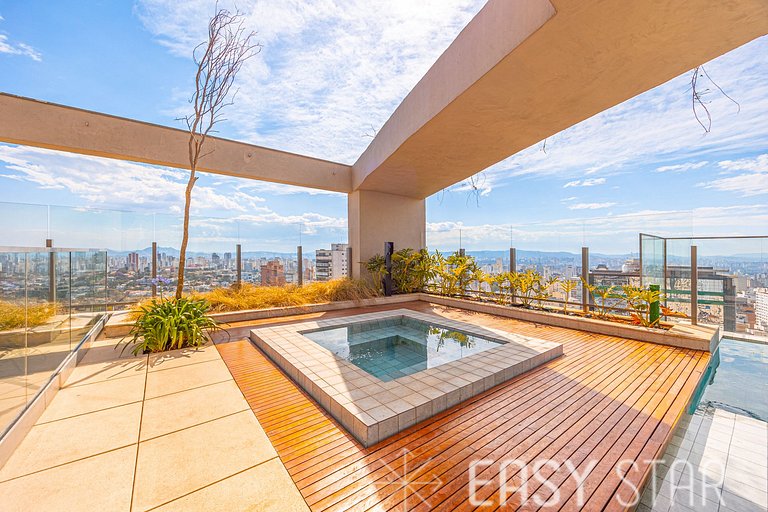 Studio Higienópolis | Novo, Elegante e Completo