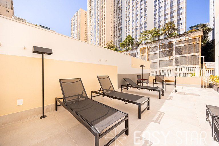 Studio aconchegante na Bela Vista Próx Av Paulista