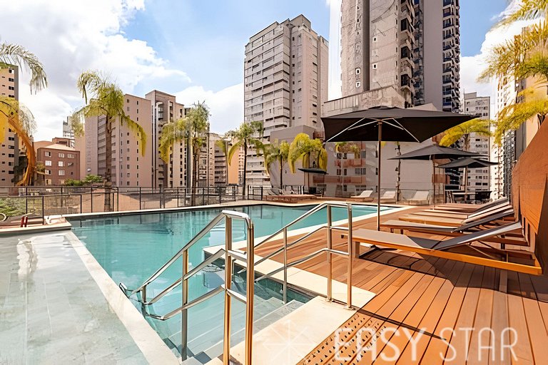 Aconchego e Modernidade na Bela Vista + Vaga