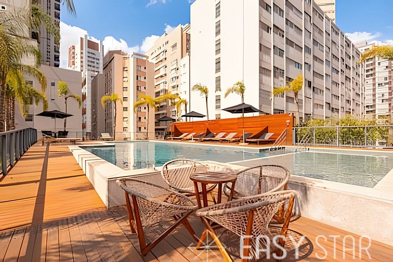 Aconchego e Modernidade na Bela Vista + Vaga