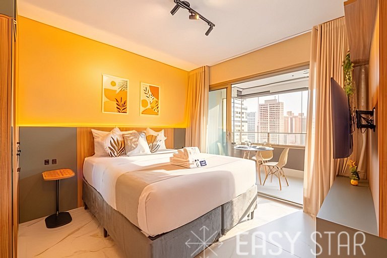 Studio Novo e Elegante | Próx Metrô Moema