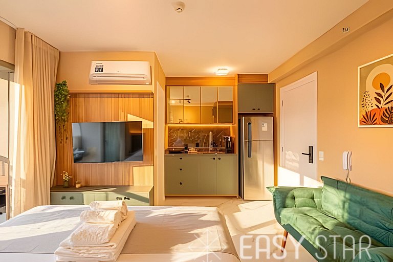 Studio Novo e Elegante | Próx Metrô Moema