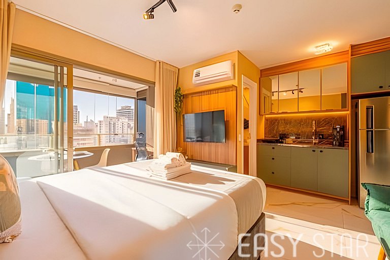 Studio Novo e Elegante | Próx Metrô Moema