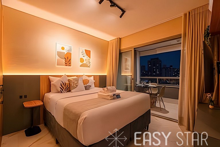 Studio Novo e Elegante | Próx Metrô Moema