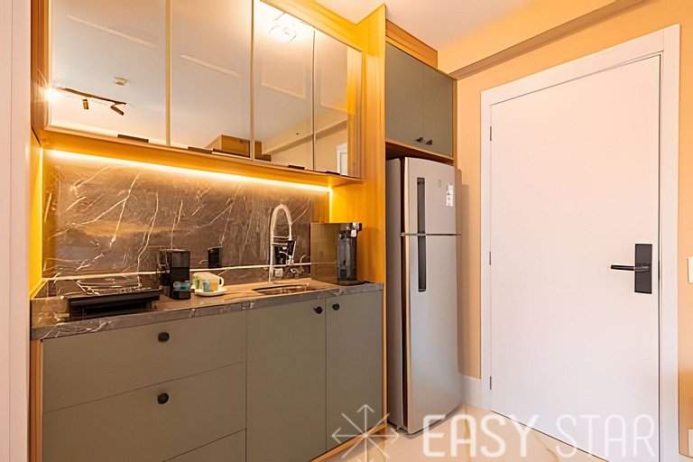 Studio Novo e Elegante | Próx Metrô Moema