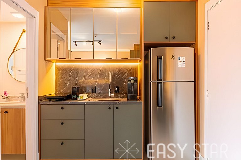 Studio Novo e Elegante | Próx Metrô Moema