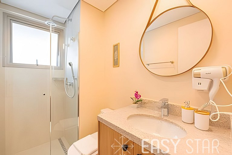 Studio Novo e Elegante | Próx Metrô Moema