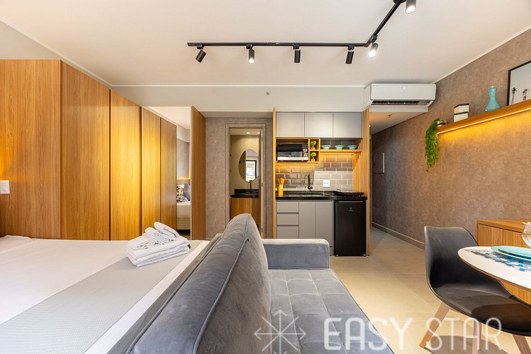 Easy Star - Lindo Flat no Slavieiro Moema - PU01I