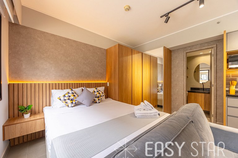 Easy Star - Lindo Flat no Slavieiro Moema - PU01I