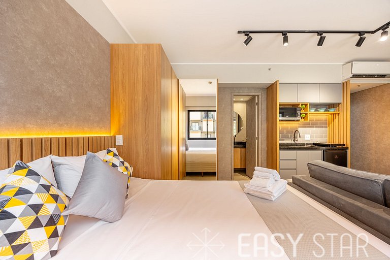 Easy Star - Lindo Flat no Slavieiro Moema - PU01I