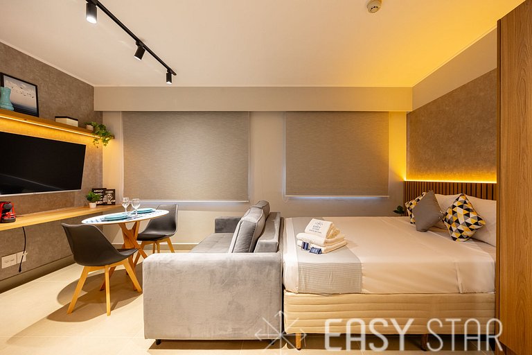 Easy Star - Lindo Flat no Slavieiro Moema - PU01I