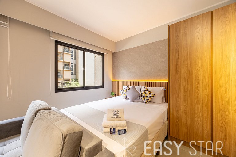Easy Star - Lindo Flat no Slavieiro Moema - PU01I