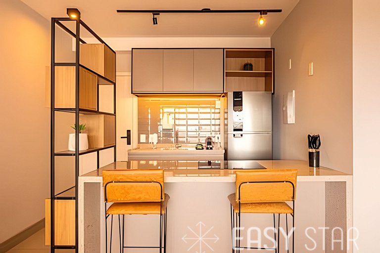 Estadia Completa | Studio Charmoso C/Vaga
