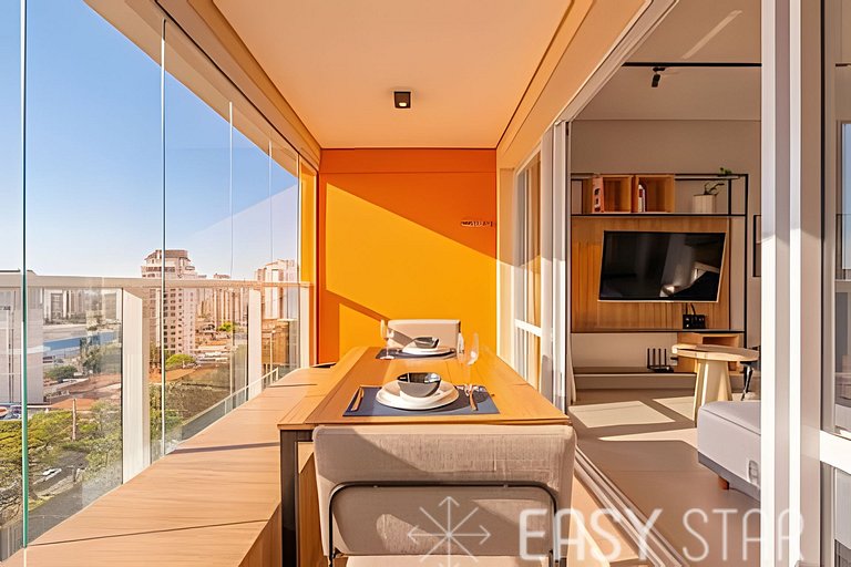 Estadia Completa | Studio Charmoso C/Vaga