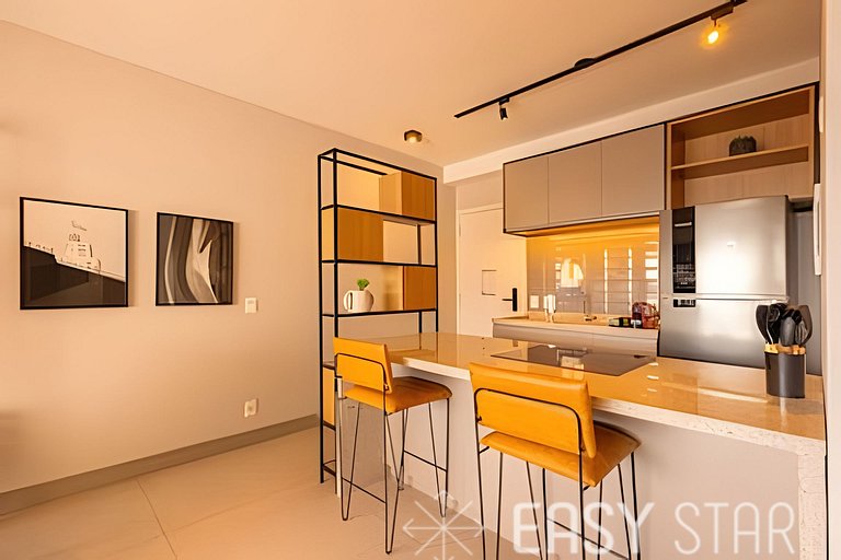 Estadia Completa | Studio Charmoso C/Vaga