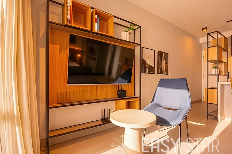 Estadia Completa | Studio Charmoso C/Vaga