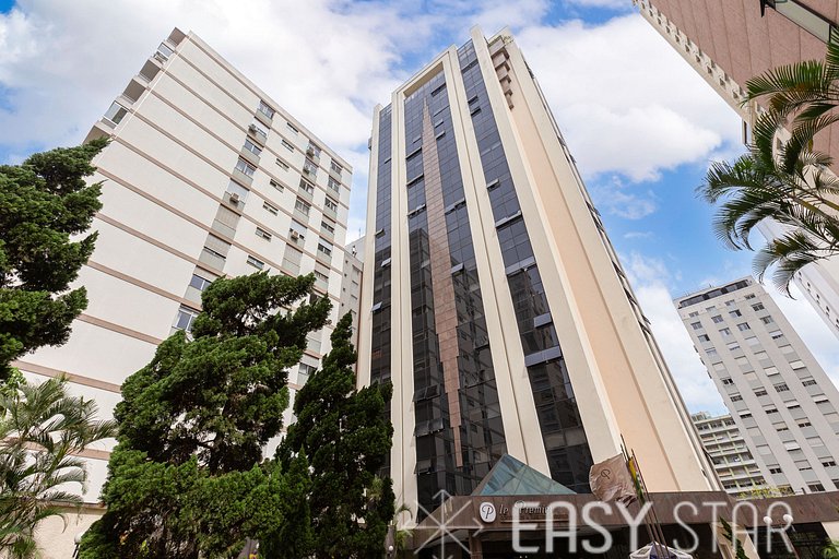 Easy Star - Flat Clássico no Coração do Jardins - JM01H