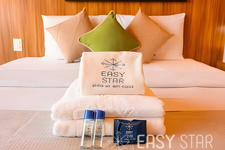 Studio Novo e Elegante no Jockey C/Vaga