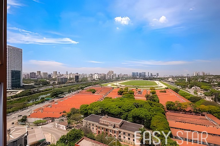 Studio Novo e Elegante no Jockey C/Vaga