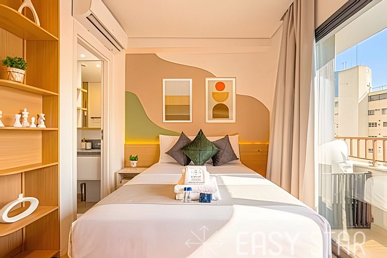 Studio Charmoso na Augusta Próx a Av Paulista