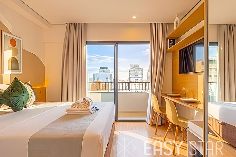 Studio Charmoso na Augusta Próx a Av Paulista