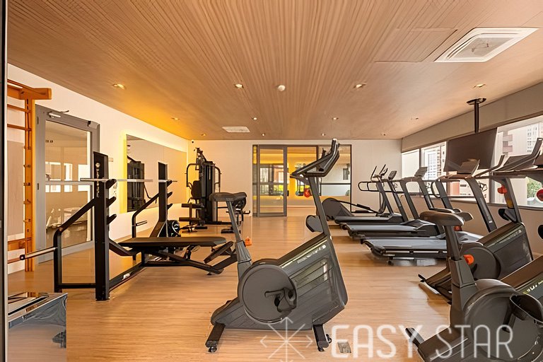 Studio moderno e conforto na Vila Clementino